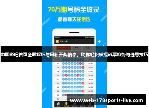 中国彩吧首页全面解析与最新开奖信息,助你轻松掌握彩票趋势与选号技巧